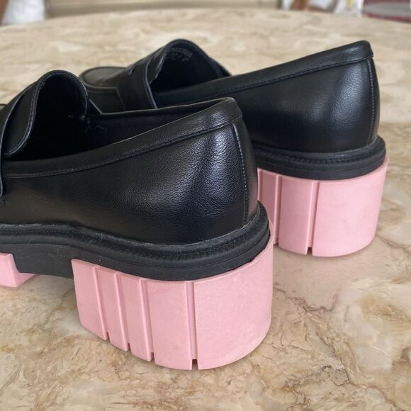Call It Spring PARISS Platform Heel Loafers Vegan - Picture 9 of 16